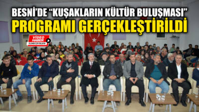 Besni Sosyal Hizmet Merkezi Müdürlüğü tarafından Çınarlara Vefa ve ODES