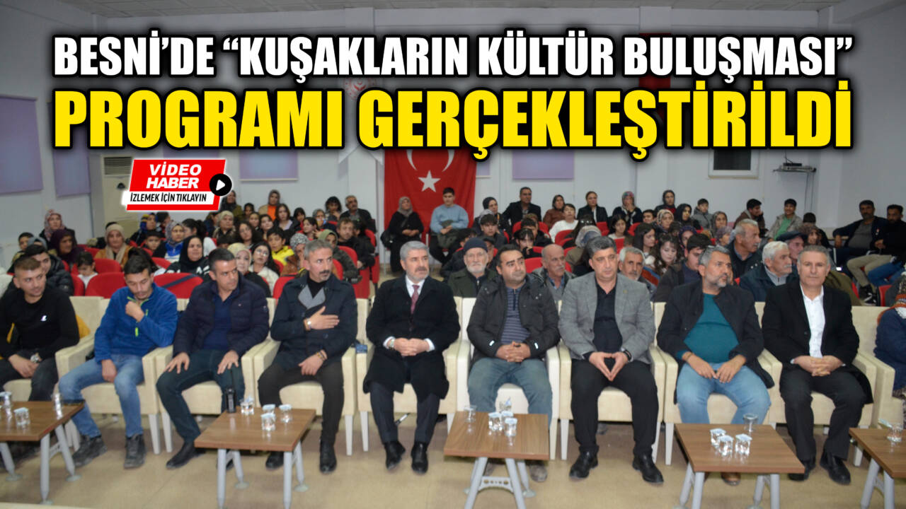 Besni Sosyal Hizmet Merkezi Müdürlüğü tarafından Çınarlara Vefa ve ODES