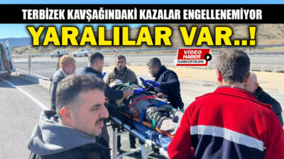 Adıyaman-Besni yol ayrımı Terbizek kavşağında iki otomobilin çarpışması sonucu meydana