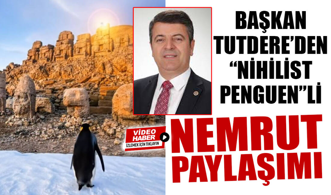 Adıyaman Belediye Başkanı Abdurrahman Tutdere, sosyal medya hesabından yaptığı dikkat