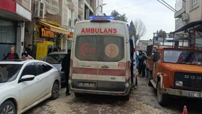 Adıyaman’da, motosikletin çarptığı küçük çocuk yaralandı.