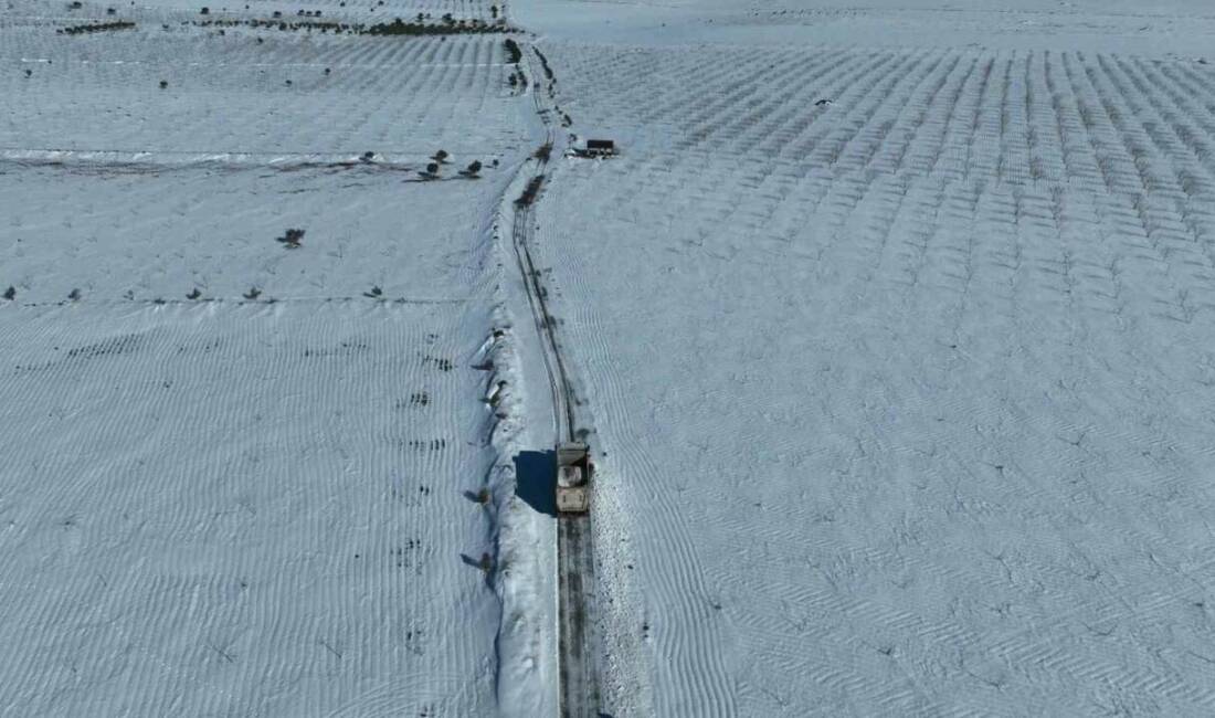 Şanlıurfa Büyükşehir Belediyesi, son 58 yılın en yoğun kar yağışının