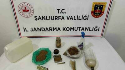 Şanlıurfa’da düzenlenen operasyonlarda çeşitli uyuşturucu maddeler ele geçirildi, 9 şüpheli