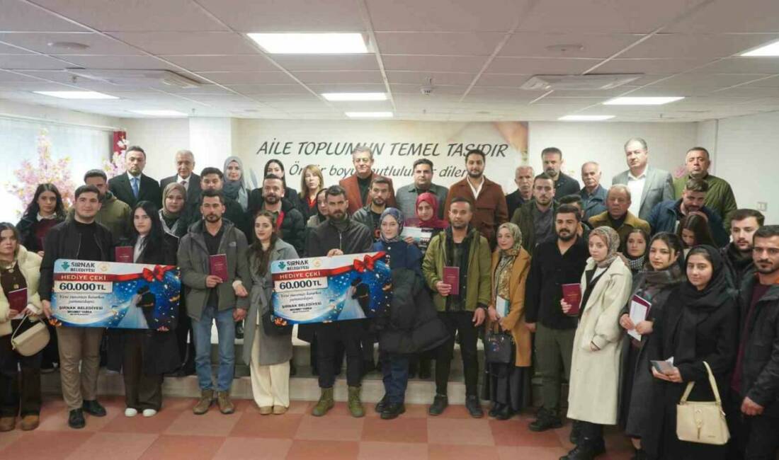 Şırnak Belediyesi, sosyal belediyecilik anlayışıyla hazırlanan proje kapsamında, ilk etapta