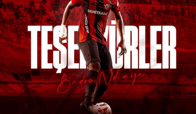 Gaziantep Futbol Kulübü, 35 yaşındaki tecrübeli futbolcu Badou Ndiaye ile