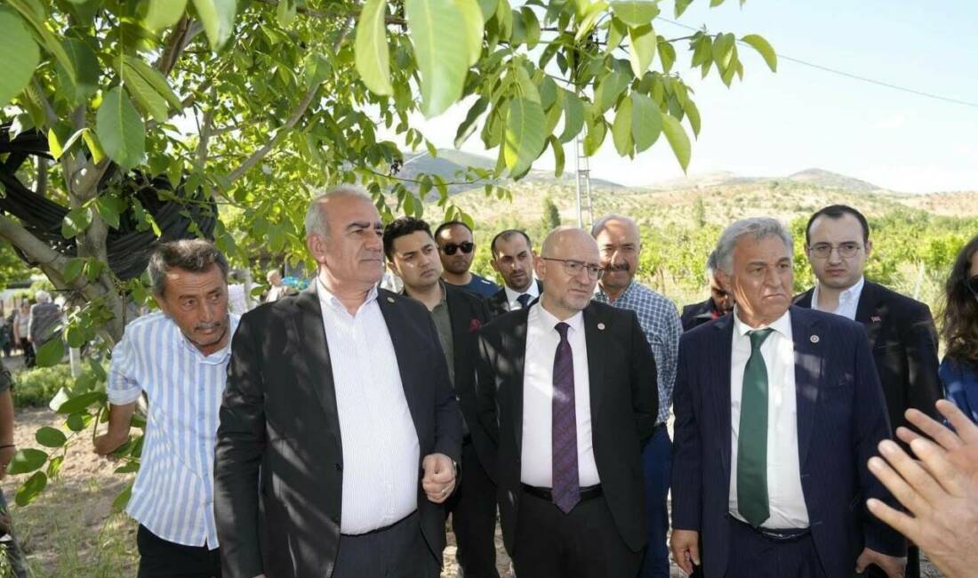 Adıyaman’ın Tut ve Gölbaşı ilçesinde don zararından etkilenen üreticilere nefes