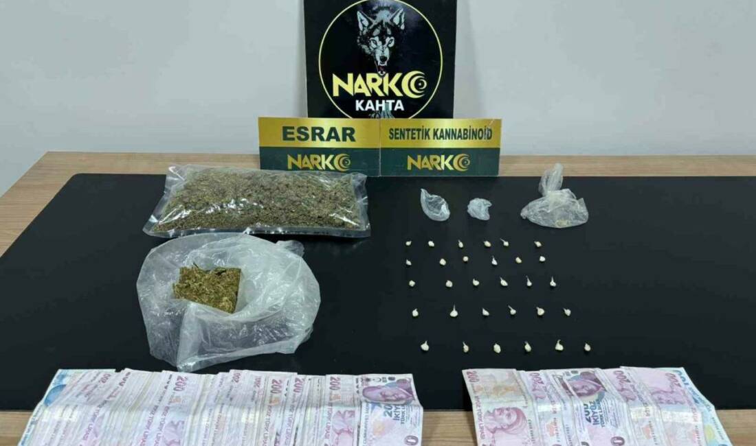 Adıyaman’da polis ekiplerince yürütülen uyuşturucu operasyonlarında yakalanan 40 şahıstan 2’si