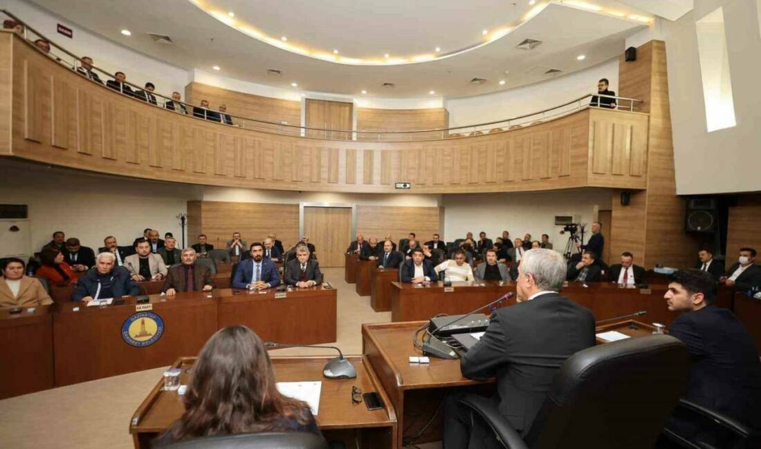 2026 yılının ilk meclis toplantısının birinci oturumu Şahinbey Belediyesi Meclis
