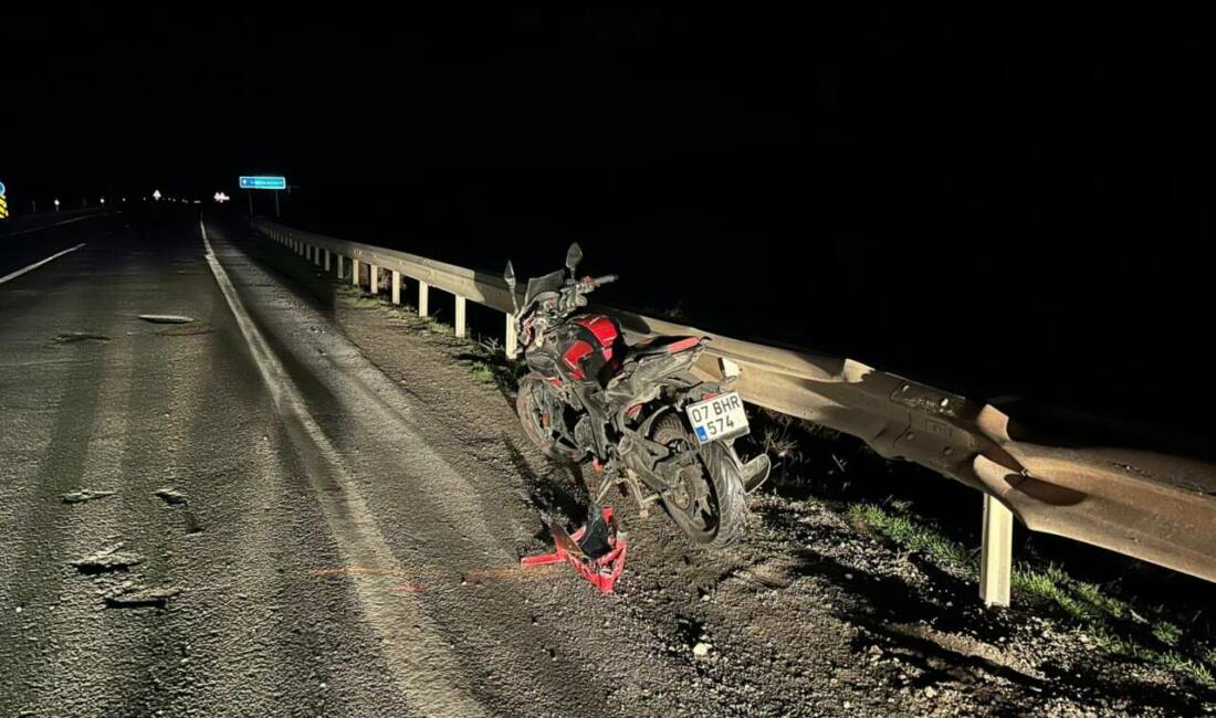 Adıyaman'ın Gölbaşı ilçesinde motosikletin çukura düşmesi sonucu sürücü ağır yaralandı. 