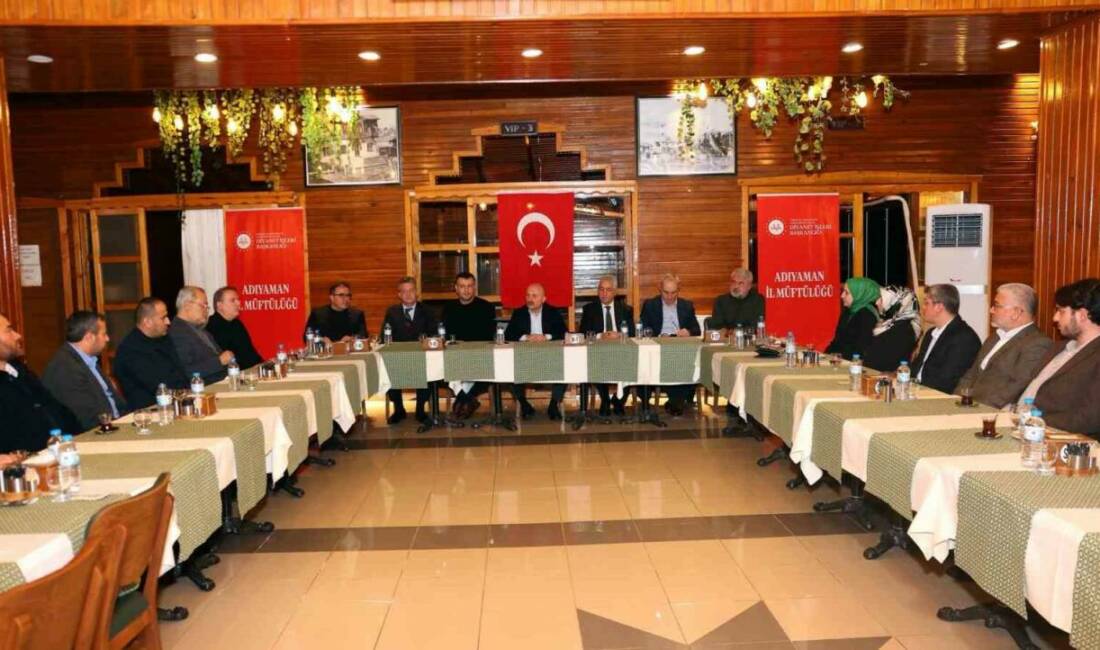 Adıyaman Valisi Osman Varol, İzmir İl Müftülüğüne atanan Adıyaman İl