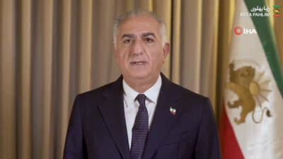 Devrik İran Şahı Muhammed Rıza Pehlevi’nin sürgündeki oğlu Rıza Pehlevi,