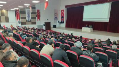 Besni İlçe Müftülüğü tarafından düzenlenen Şubat ayı mutat toplantısı, Recep