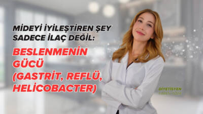 Mideyi İyileştiren Şey Sadece İlaç Değil: Beslenmenin Gücü (Gastrit, Reflü,
