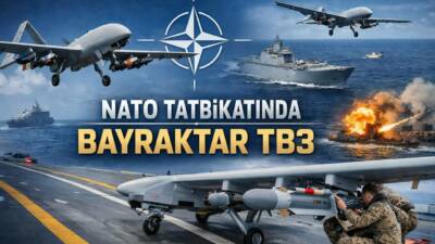 Bayraktar TB3, NATO tatbikatında tarihi bir başarıya imza attı. TCG