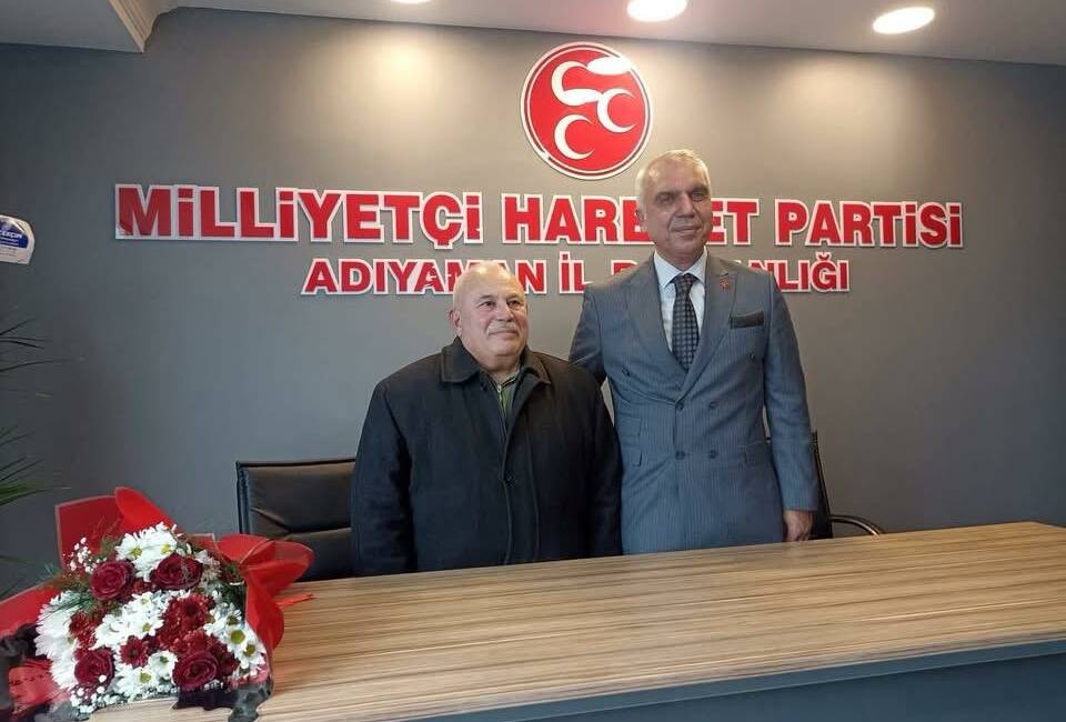 MHP Besni İlçe Başkanlığı görevine atanan Fuat Akdeniz, yaptığı ilk