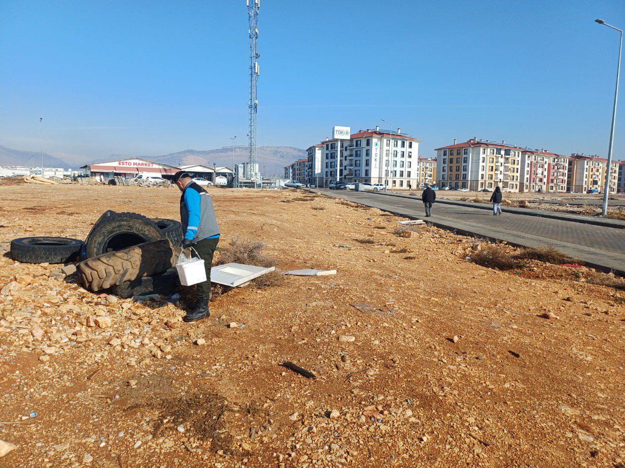 Adıyaman Belediyesi, vatandaşlardan gelen talepler doğrultusunda Örenli TOKİ Konutları ve