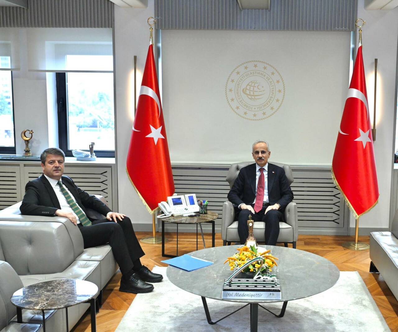 Adıyaman Belediye Başkanı Abdurrahman Tutdere, Ankara’da gerçekleştirdiği temaslar kapsamında Ulaştırma