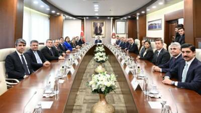 Bakan Gürlek, Hakimler ve Savcılar Kurulu (HSK) Başkanı sıfatıyla ilk