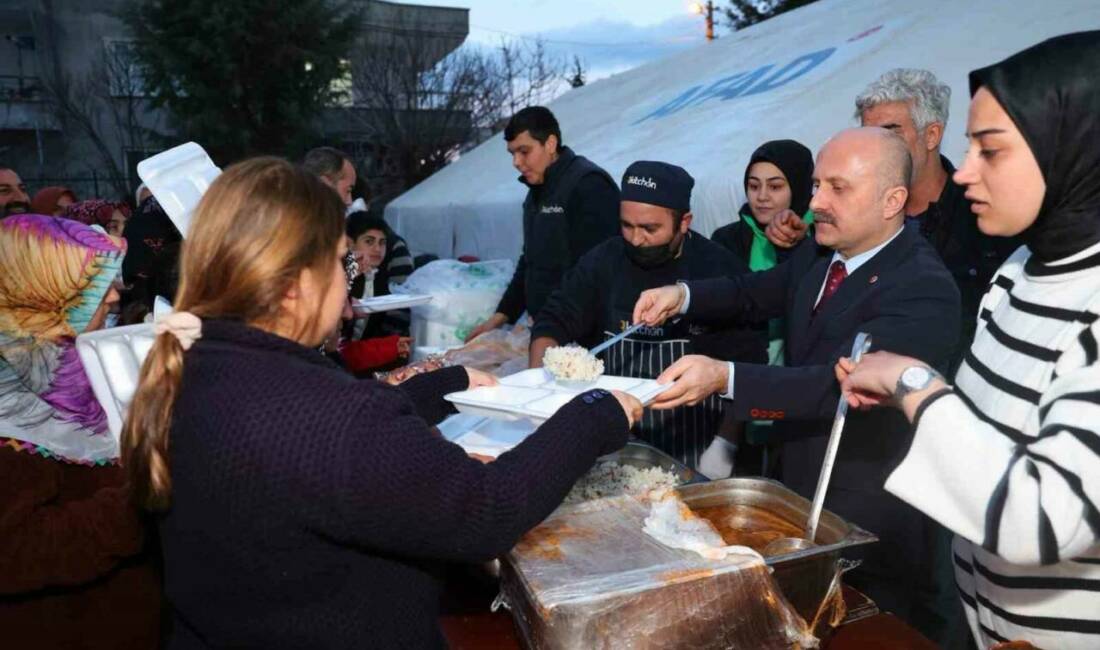 Adıyaman’da Ramazan ayının bereketi ve manevi atmosferi, düzenlenen iftar programında