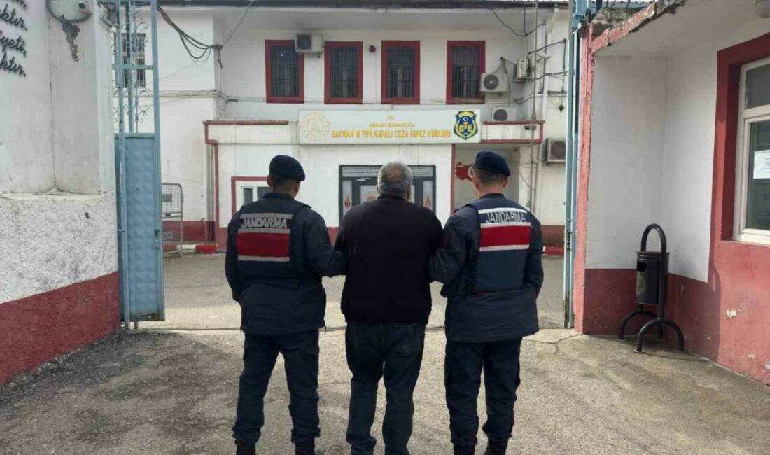 Batman’da 16 yıl hapis cezası bulunan şahıs, JASAT tarafından bodrum
