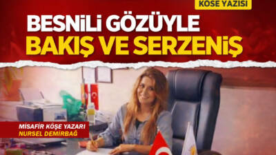 BESNİLİ GÖZÜYLE BAKIŞ VE SERZENİŞ