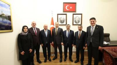 AK Parti Adıyaman Milletvekilleri Hüseyin Özhan, Resul Kurt, İshak Şan