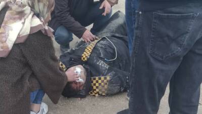 Adıyaman'da motosikletin devrilmesi sonucu meydana gelen kazada 1 kişi yaralandı,