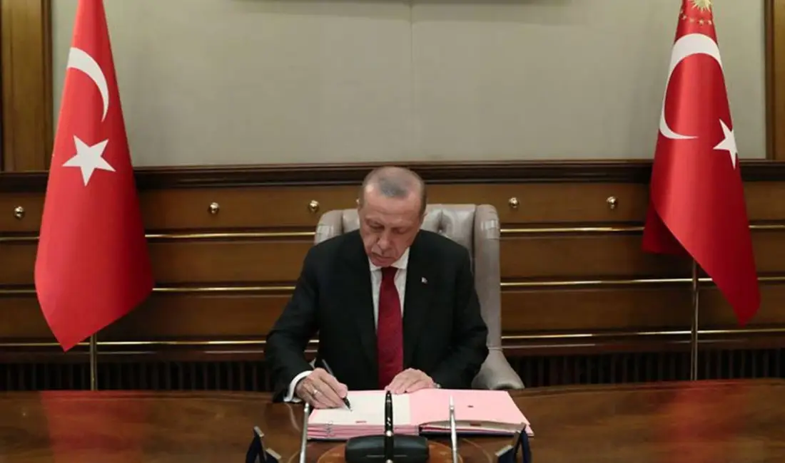 Cumhurbaşkanı Recep Tayyip Erdoğan imzasıyla Resmî Gazete’de yayımlanan kararla, Türk