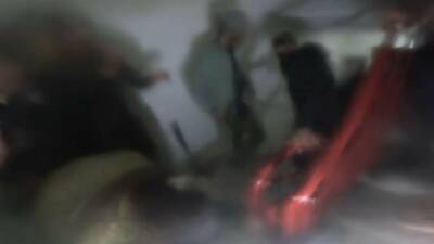 Diyarbakır’ın merkez Yenişehir ilçesinde evde çıkan yangında dumandan etkilenen şahsın