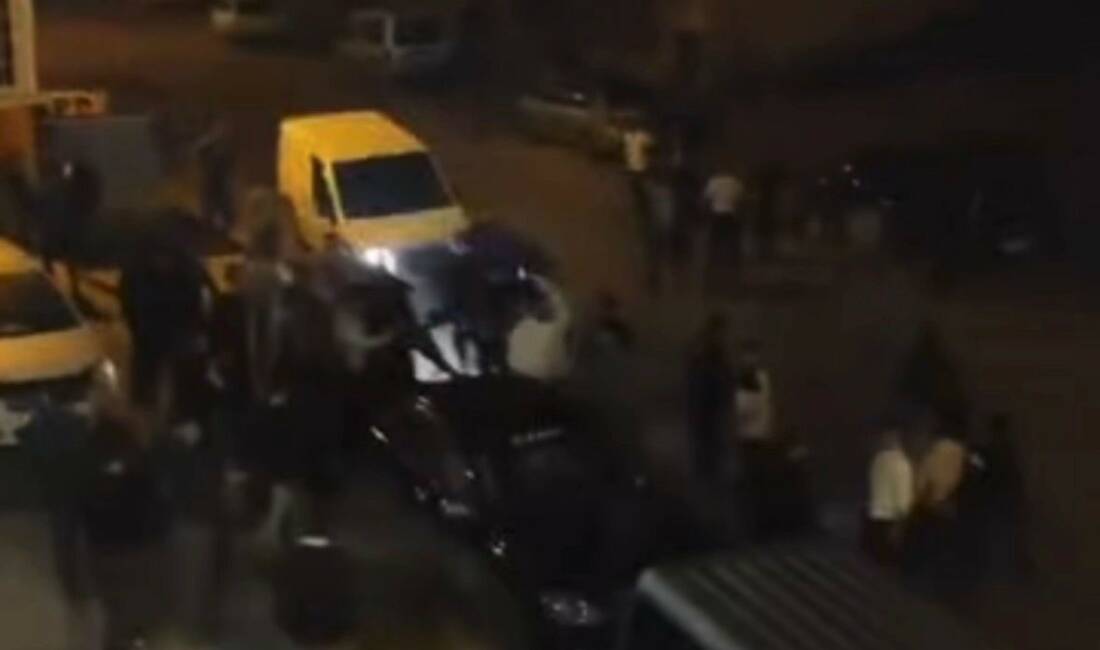 Gaziantep’te yabancı uyruklu 2 grup arasında çıkan bıçaklı, sopalı ve