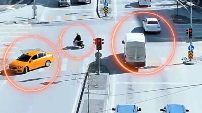 Gaziantep’te son bir hafta içerisinde kırmızı ışık ihlali yaptığı tespit