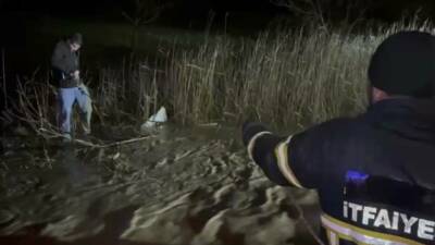 Adıyaman’ın Gölbaşı ilçesinde şiddetli yağışlarla beraber meydana gelen sel sularında