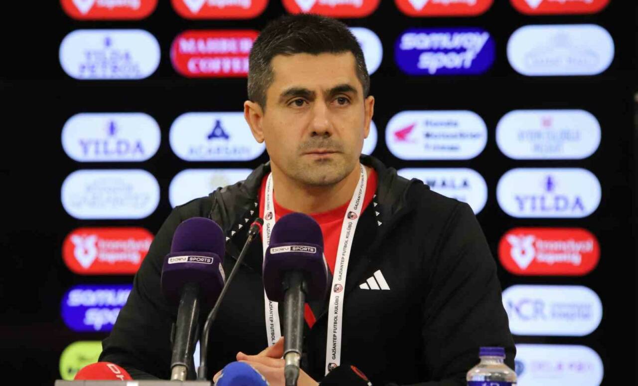 Gaziantep Futbol Kulübü Yardımcı Antrenörü Hüseyin Çayır, kaybettikleri Trabzonspor maçının