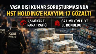 MASAK raporu sonrası başlatılan soruşturmada, HST Holding ve bağlı şirketine