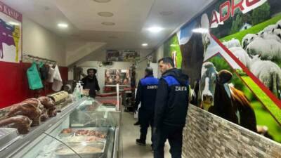 Adıyaman Kâhta Belediyesi Zabıta Müdürlüğü ekipleri, yaklaşan Ramazan ayı öncesinde