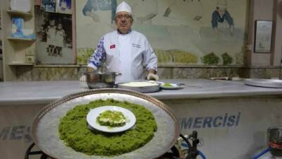 Kilis’te iftar sofralarını süsleyen ve hafifliğiyle öne çıkan coğrafi işaretli