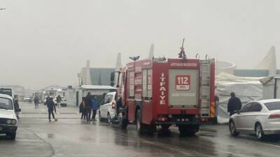 Adıyaman’da bir konteyner kette çıkan yangın korku ve paniğe neden