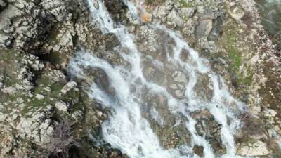 Adıyaman'daki su kaynağı deprem sonrası kuruma seviyesine gelmişken, son yağışlarla