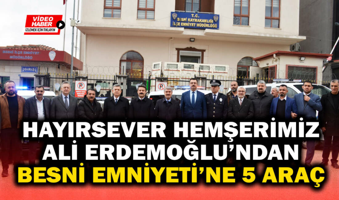 Erdemoğlu Holding Başkanvekili Hayırsever iş insanı hemşerimiz Ali Erdemoğlu’nun katkılarıyla