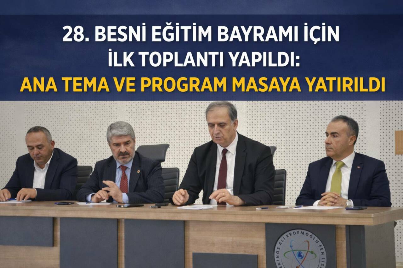 2026 yılı Eylül ayında 28’incisi düzenlenecek olan Besni Eğitim Bayramı