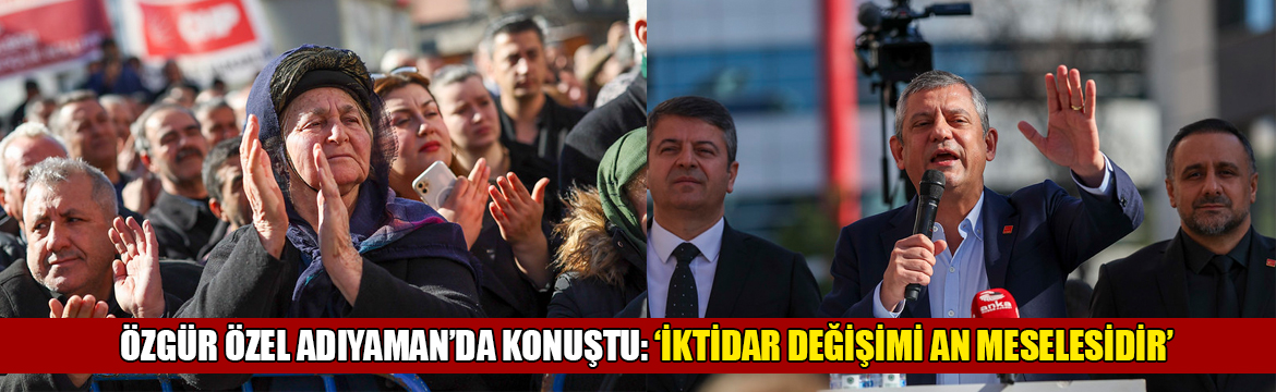 Deprem Şehitli'ğini ziyaretinin ardından CHP