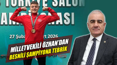 Adıyaman Milletvekili Hüseyin Özhan, Bursa’da düzenlenen Özcan Kutlu U-14 Türkiye