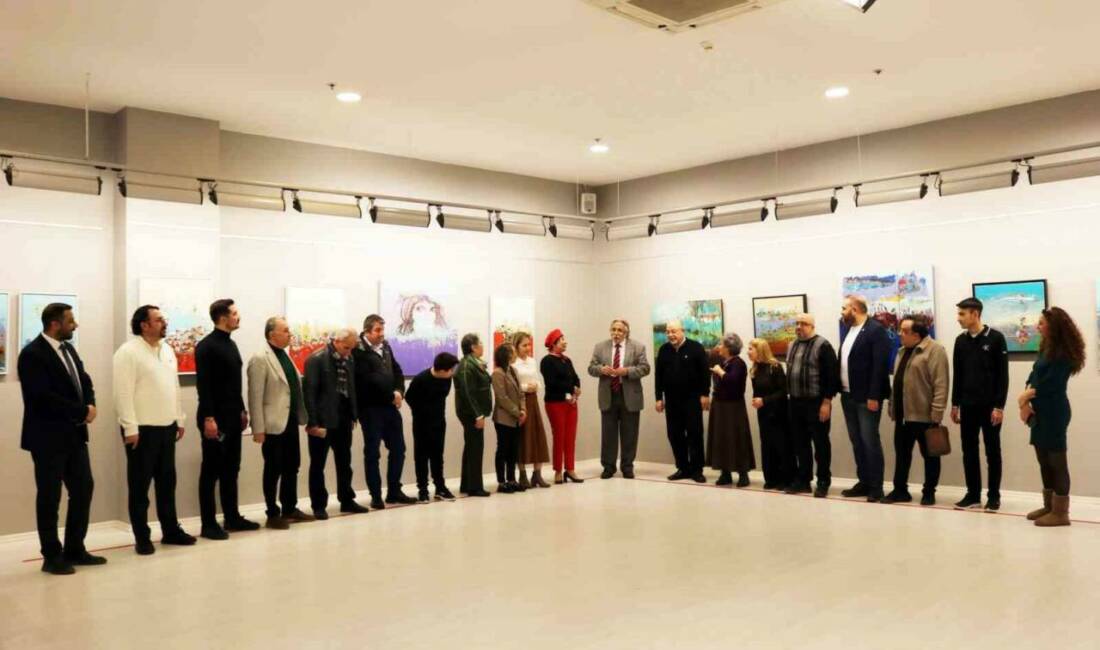 Hatice Aydoğan, "Hatice Aydoğan ile Mavi Nefes" isimli resim sergisini