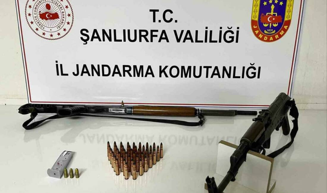 Şanlıurfa İl Jandarma Komutanlığı tarafından "Yasa Dışı ve Ruhsatsız Silahlanmayla
