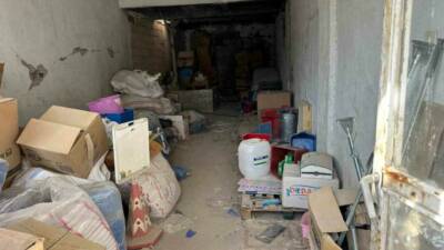 Adıyaman’da, bir temizlik firmasına ait depodan binlerce temizlik malzemesi çalındı.