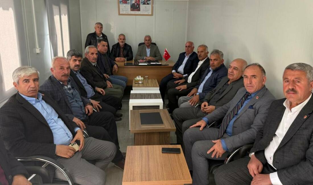 Adıyaman Ziraat Odası ile köy muhtarları bir araya gelerek Adıyaman