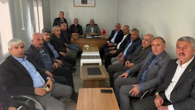 Adıyaman Ziraat Odası ile köy muhtarları bir araya gelerek Adıyaman