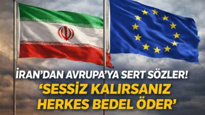 İran yönetimi, bölgede artan askeri gerilim sırasında Avrupa ülkelerine sert