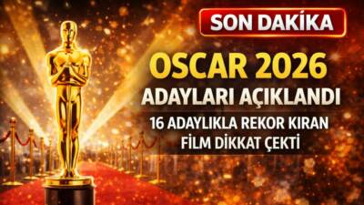 Sinema dünyasının en prestijli ödüllerinden Oscar için adaylar açıklandı. 15