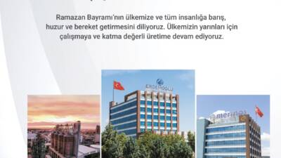 ERDEMOĞLU HOLDİNG RAMAZAN BAYRAMI İLANI
